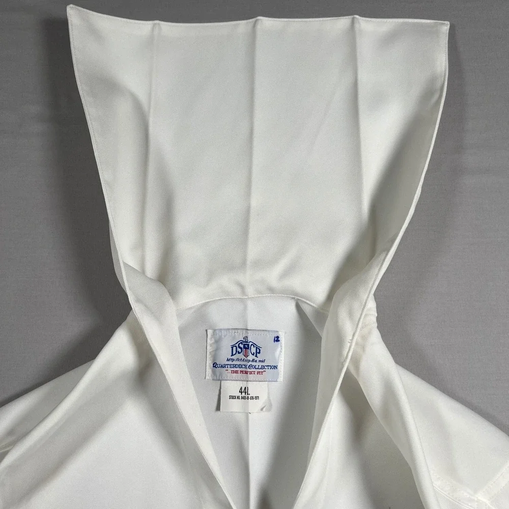 US Naval Sea Cadets Corps Uniform Set White Jumper 44L Trousers 35R DSCP VTG 90s